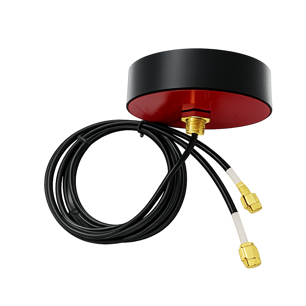 2×2 MIMO antenna elements and separation illustration
